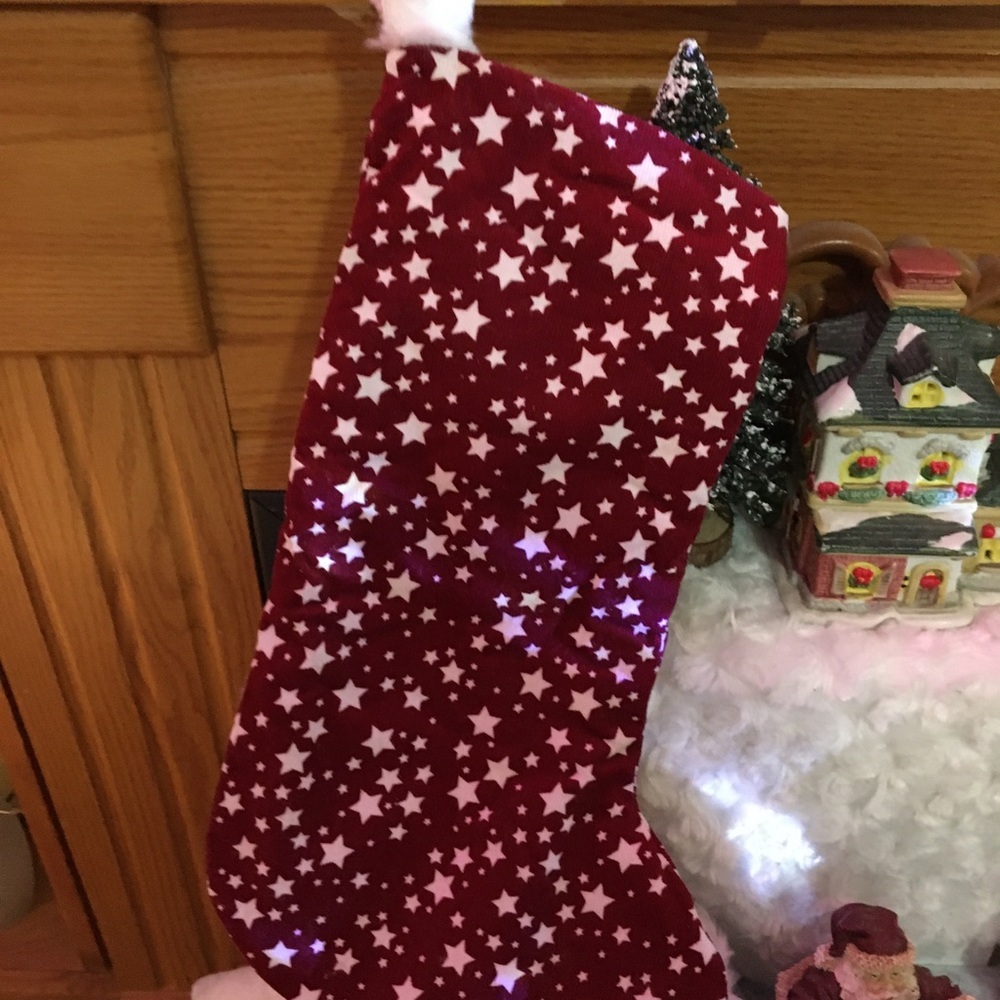 Red Star Christmas Stocking